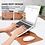 Ntech Laptoptas - Laptophoes - Laptop Sleeve - Laptop cover Bruin - Laptophoes 13 inch - Laptoptas 4 piece set - Laptop case met stand en + Etui - Ntech