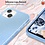 Ntech Hoesje Geschikt voor iPhone 13 Pro Hoesje Glitters Siliconen - Glitter Hoesje Geschikt voor iPhone 13 Pro hoesje TPU Case Licht Blauw - Cover
