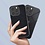 Ntech Hoesje Geschikt voor iPhone 13 Pro Max Hoesje Glitters Siliconen Zwart - Glitter Hoesje Geschikt voor iPhone 13 Pro Max hoesje TPU Case - Cover