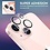 Ntech Geschikt voor iPhone 13 / 13 Mini camera lens protector - beschermglas Geschikt voor iPhone 13 / 13 Mini lens protector Zwart - 2 pack