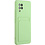 Ntech Samsung A32 Hoesje met pasjeshouder Groen - Samsung Galaxy A32 5G hoesje  Soft silicone colour case  met kaarthouder