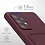 Ntech Hoesje Geschikt Voor Samsung Galaxy A02S Hoesje met pasjeshouder Wine Rood - Hoesje Geschikt Voor Samsung Galaxy A02s hoesje Soft silicone colour case met kaarthouder