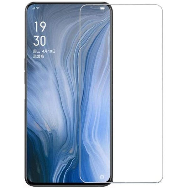 Ntech Screenprotector geschikt voor Oppo Reno 6 Z Screenprotector - Screenprotector geschikt voor Oppo Reno 6 Z Screen Protector Glas - 2 stuks - Beschermglas