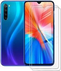 Ntech Xiaomi Redmi Note 8 Screenprotector -  Xiaomi Redmi Note 8 2021  Screen Protector Glas - 2 stuks - Beschermglas