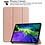 Ntech Hoes geschikt voor iPad Pro / Pro 2021 / 2020 Rosegoud - 11 Inch - Hoes geschikt voor iPad pro 2020 Hoes - Hoes geschikt voor iPad pro 2021 smart cover Trifold