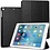 Ntech Hoes geschikt voor iPad Air / Air 2 - Trifold Tablet hoes Zwart - Smart Cover - Hoes geschikt voor iPad Air 2 smart cover - Hoes geschikt voor iPad air - Hoes geschikt voor iPad - BookcaseHoes geschikt voor iPad Air / Air 2 9.7 inch
