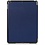 Ntech Hoes geschikt voor iPad Air / Air 2 - Trifold Tablet hoes Donker blauw - Smart Cover - Hoes geschikt voor iPad Air 2 smart cover - Hoes geschikt voor iPad air - Hoes geschikt voor iPad - BookcaseHoes geschikt voor iPad Air / Air 2 9.7 inch