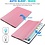 Ntech Hoes geschikt voor iPad Air / Air 2 - Trifold Tablet hoes Rosegoud - Smart Cover - Hoes geschikt voor iPad Air 2 smart cover - Hoes geschikt voor iPad air - Hoes geschikt voor iPad - BookcaseHoes geschikt voor iPad Air / Air 2 9.7 inch