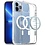 Ntech  Hoesje Geschikt voor iPhone 13 Mini hoesje - Doorzichtig Hoesje Geschikt voor iPhone 13 Mini hoesje met Oplaadfunctie - draadloze met Oplaadfunctie oplader- Hoesje Geschikt voor iPhone 13 Mini Transparant hoesje met Oplaadfunctie