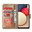 Ntech Hoesje Geschikt Voor Samsung Galaxy A03S hoesje - bookcase Goud - Galaxy A03S wallet case portemonnee hoesje - A03S Hoesje book cover hoesjes Hoesje Geschikt Voor Samsung Galaxy A03s screenprotector / 2X Beschermglas