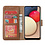 Ntech Hoesje Geschikt Voor Samsung Galaxy A03S hoesje - bookcase Bruin - Galaxy A03S wallet case portemonnee hoesje - A03S Hoesje book cover hoesjes Hoesje Geschikt Voor Samsung Galaxy A03s screenprotector / 2X Beschermglas