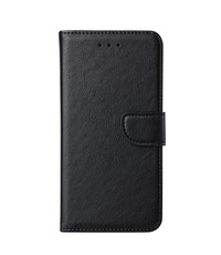 Ntech Samsung Galaxy A03S Hoesje Zwart - Samsung Galaxy A03S book case met Pasjeshouder - portemonee hoesje