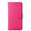 Ntech Hoesje Geschikt Voor Samsung Galaxy A03S Hoesje Pink - Hoesje Geschikt Voor Samsung Galaxy A03S book case met Pasjeshouder - portemonee hoesje