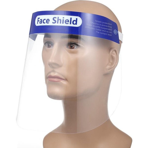 Merkloos Gezichtsbescherming Face shield - 3 stuks