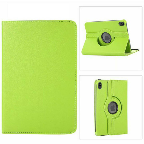 Ntech Hoes geschikt voor iPad Mini 6 / iPad mini 2021 Groen - Hoes geschikt voor iPad Mini 6 cover - Hoes geschikt voor iPad Mini 6 - Hoes geschikt voor iPad Mini 6 hoesje - Hoes geschikt voor iPad mini 6 case - 360° draaibare Hoes Kunstleer