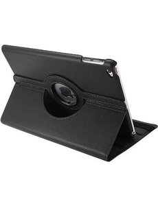 Merkloos 360 graden draaibare hoes voor de Ipad Air 2 - Zwart