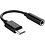 Ntech usb c aux - aux naar usb c - usb c jack - usb c naar jack - USB C Male naar 3.5mm Aux Jack - met roeping - muziek - phone calling - Geschikt voor Samsung Audio Jack voor S20 / S20 Plus / S20 Ultra / S21 / S21 Plus / S21 Ultra zwart - Ntech