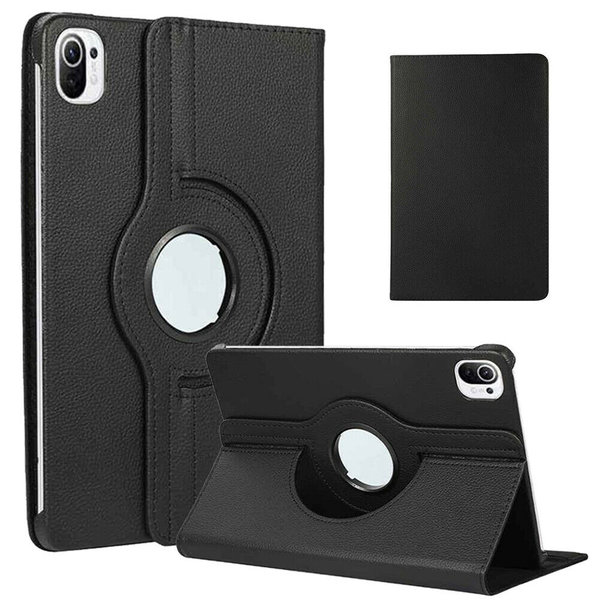 Ntech Hoesje geschikt voor Xiaomi Mi Pad 5 Hoes - Mi Pad 5 Pro hoes Zwart - Mi Pad 5 case - 360° draaibare Hoes Kunstleer - Hoes Xiaomi Mi Pad 5 - Mi Pad 5 Pro case