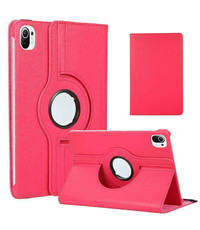 Ntech Xiaomi Mi Pad 5 Hoes - Mi Pad 5 Pro hoes  Pink - Mi Pad 5 case - 360° draaibare Hoes Kunstleer - Hoes Xiaomi Mi Pad 5 - Mi Pad 5 Pro case