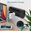 Ntech Stekkerdoos met USB poorten en schakelaar - 8 voudig - 4x USB Oplaadpoorten - 8x stopcontacten - 3.4 A - 1.5 meter snoer - met Beveiliging - Zwart