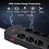Ntech Stekkerdoos met USB poorten en schakelaar - 8 voudig - 4x USB Oplaadpoorten - 8x stopcontacten - 3.4 A - 1.5 meter snoer - met Beveiliging - Zwart