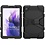 Ntech Extreme protectie Army Backcover hoes voor Hoes Geschikt voor Samsung Galaxy Tab A7 Lite Hoes Schokbestendige Stevige Hoes case T220 - Zwart