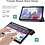 Ntech Hoesje Geschikt Voor Samsung Galaxy Tab A7 lite hoes Bookcase Zwart - Hoes Hoesje Geschikt Voor Samsung Galaxy Tab A7 lite hoesje Smart cover
