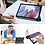 Ntech Hoesje Geschikt Voor Samsung Galaxy Tab A7 lite hoes Bookcase Zwart - Hoes Hoesje Geschikt Voor Samsung Galaxy Tab A7 lite hoesje Smart cover