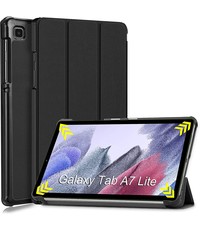 Ntech Samsung Tab A7 lite hoes Bookcase Zwart
