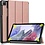 Ntech Hoesje Geschikt Voor Samsung Galaxy Tab A7 lite hoes Bookcase Rose Goud - Hoes Hoesje Geschikt Voor Samsung Galaxy Tab A7 lite hoesje Smart cover