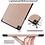 Ntech Hoesje Geschikt Voor Samsung Galaxy Tab A7 lite hoes Bookcase Goud - Hoes Hoesje Geschikt Voor Samsung Galaxy Tab A7 lite hoesje Smart cover