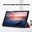 Ntech Hoesje Geschikt Voor Samsung Galaxy Tab A7 lite hoes Bookcase Wine Rood - Hoes Hoesje Geschikt Voor Samsung Galaxy Tab A7 lite hoesje Smart cover
