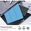 Ntech Hoesje Geschikt Voor Samsung Galaxy Tab A7 lite hoes Bookcase Licht Blauw - Hoes Hoesje Geschikt Voor Samsung Galaxy Tab A7 lite hoesje Smart cover