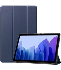 Ntech Samsung Tab A7 lite hoes Bookcase Donker Blauw