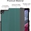 Ntech Hoesje Geschikt Voor Samsung Galaxy Tab A7 lite hoes Bookcase Donker Groen - Hoes Hoesje Geschikt Voor Samsung Galaxy Tab A7 lite hoesje Smart cover