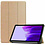 Ntech Hoesje Geschikt Voor Samsung Galaxy Tab A7 lite hoes Bookcase Goud - Hoes Hoesje Geschikt Voor Samsung Galaxy Tab A7 lite hoesje Smart cover