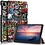 Ntech Samsung Tab A7 lite hoes Bookcase  Graffity - Hoes Samsung Galaxy Tab A7 lite hoesje Smart cover