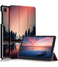 Ntech Samsung Tab A7 lite hoes Bookcase  Dusk Print