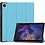 Ntech Hoes geschikt voor Samsung Galaxy Tab A8 – Samsung tab A8 (2021 / 2022) Trifold tablet hoes - Licht Blauw