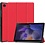 Ntech Hoes geschikt voor Samsung Galaxy Tab A8 – Samsung tab A8 (2021 / 2022) Trifold tablet hoes - Rood