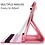 Ntech Hoesje Geschikt Voor Samsung Galaxy Tab A8 Hoes Licht Rose - Hoesje Geschikt Voor Samsung Galaxy Tab A8 hoesje 2021 - tablethoes draaibare book case Hoesje Geschikt Voor Samsung Galaxy Tab A8 Screenprotector / tempered glass