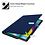 Ntech  Hoesje Geschikt Voor Samsung Galaxy Tab A8 Hoes Donker Blauw - Hoesje Geschikt Voor Samsung Galaxy Tab A8 hoesje 2021 - tablethoes draaibare book case Hoesje Geschikt Voor Samsung Galaxy Tab A8 Screenprotector / tempered glass
