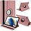 Ntech Hoesje Geschikt Voor Samsung Galaxy Tab A8 Hoes Rose Goud - Hoesje Geschikt Voor Samsung Galaxy Tab A8 hoesje 2021 - tablethoes draaibare book case Hoesje Geschikt Voor Samsung Galaxy Tab A8 Screenprotector / tempered glass