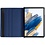 Ntech  Hoesje Geschikt Voor Samsung Galaxy Tab A8 Hoes Donker Blauw - Hoesje Geschikt Voor Samsung Galaxy Tab A8 hoesje 2021 - tablethoes draaibare book case Hoesje Geschikt Voor Samsung Galaxy Tab A8 Screenprotector / tempered glass