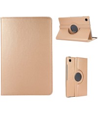 Ntech Samsung Galaxy Tab A8 (2021) hoes - Samsung Tab A8 (10.5 inch) 2021 draaibare hoes -  Goud