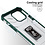 Ntech Hoesje Geschikt voor iPhone 13 Pro Max transparent rugged case Met Ringhouder – Groen