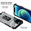 Ntech Hoesje Geschikt voor iPhone 13 Mini transparent rugged case Met Ringhouder – Zwart