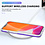 Ntech  Hoesje Geschikt voor iPhone 13 hoesje transparant met bumper Paars - Ultra Hybrid Hoesje Geschikt voor iPhone 13 case