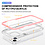 Ntech  Hoesje Geschikt voor iPhone 13 hoesje transparant met bumper Rosegoud - Ultra Hybrid Hoesje Geschikt voor iPhone 13 case