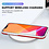 Ntech  Hoesje Geschikt voor iPhone 13 Pro Max hoesje transparant met bumper Rood - Ultra Hybrid Hoesje Geschikt voor iPhone 13 Pro Max case